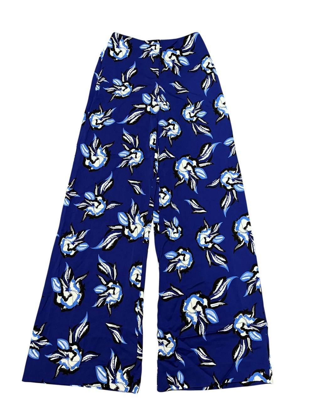 Diane Von Furstenberg Clele Wide Leg Floral Pants NEW NWT
